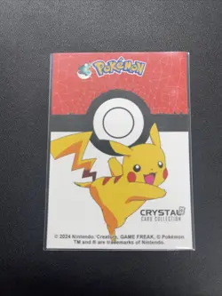 Jolteon #135 - Cracked Ice Holo - Crystal Collection 2024 - Pokemon Card - Image 2