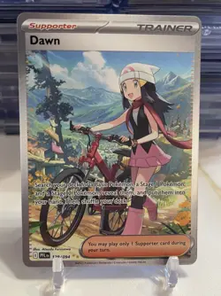 Dawn SIR 2025 Pokemon Phantasmal Flames English Card Full Art 129/094 - Image 1