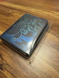 Charizard Card 65 Sleeves (New & Sealed) - Pokemon - Phantasmal Flames ETB - Image 2