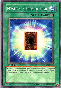 Mystical Cards Of Light LODT-EN058 Yu-Gi-Oh! Card Light Play 1st Edition - Image 1