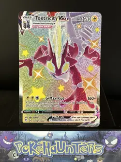 Pokemon Card Toxtricity VMAX SV113/SV122 SWSH Shining Fates Shiny Vault NM - Image 1