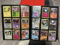 Vintage Pokemon TCG Binder 180 Cards E-Reader HGSS EX Lots Of Holos - Image 2
