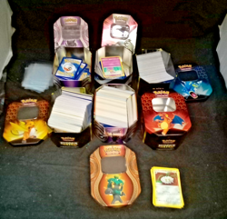 Pokemon Card Bundle With 6 Collection Tins - Image 4