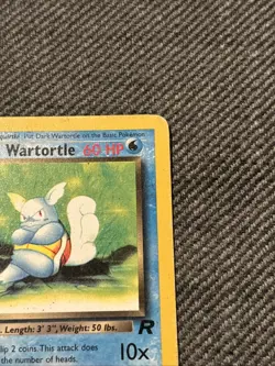 Pokemon TCG Dark Wartortle Card 46/82 Team Rocket Uncommon - Image 4
