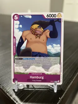 Hamburg OP07-068 Uncommon English 500 Years Future One Piece TCG Card Game - Image 1