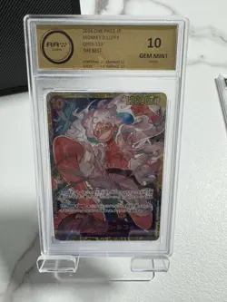 One Piece Card Game - Monkey D. Luffy OP05-119 JP - The Best - AA 10 Gem Mint - Image 1