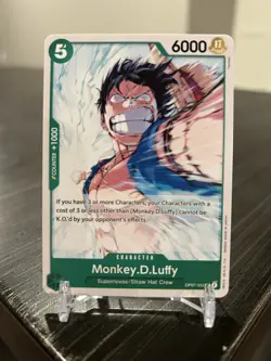 Monkey D Luffy OP07-033 UC 500 Years in the Future One Piece Card TCG English - Image 1