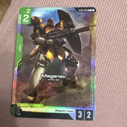 Maganac Art Foil ST02 005 C+ Gundam Card Game Wings of Advance Starter Deck - Image 1