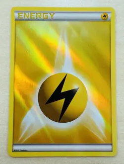 Lightning Energy REVERSE HOLO RARE 2013 Pokemon Black White - Pokemon Card - Image 1