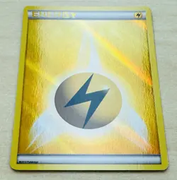 Lightning Energy REVERSE HOLO RARE 2013 Pokemon Black White - Pokemon Card - Image 2