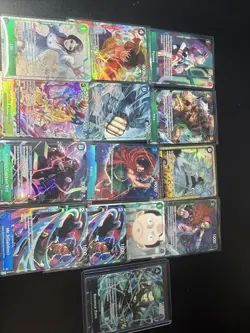 One Piece Alt Arts 14 Card Mixed Lot! Prb02 And More - Image 1