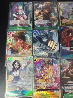 One Piece Alt Arts 14 Card Mixed Lot! Prb02 And More - Image 2