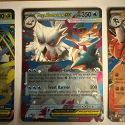 Pokemon TCG Mega Evolution EX Cards x 7 and Premium Power Pro - Image 3