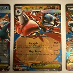 Pokemon TCG Mega Evolution EX Cards x 7 and Premium Power Pro - Image 4