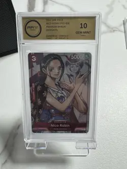 One Piece Card Game - Nico Robin ST01-008 EN - 25th Edition - AA 10 Gem Mint - Image 1