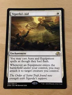 Sigarda's Aid [Eldritch Moon] Near Mint MTG - Image 1
