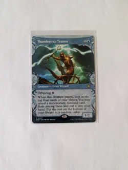 MtG Thunderclap Trainer Showcase Extended Bloomburrow BLB R 0307 Magic Gathering - Image 1