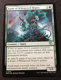 Kami Of Whispered Hopes - MOM - MTG - EN - NM - 0196 - Image 1