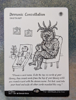 Demonic Consultation Secret Lair Countdown Kit An Encyclopedia of Magic - Image 1