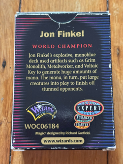 2000 World Championships Deck - Brussels - Jon Finkel - MTG - Expert Level - Image 4