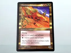 MTG - VISIONS (BB/'96) - VIASHIVAN-DRACHE - VIASHIVAN DRAGON / RARE/NEVER PL./NM - Image 1
