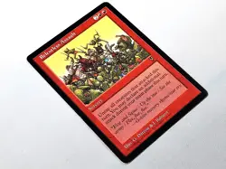 MTG - VISIONS (BB/'96) - RELENTLESS ASSAULT - UNNACHG. ANSTURM/RARE/NEVER PL./NM - Image 3