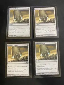 MtG X4 Nuisance Engine Mirrodin Magic the Gathering (Artifact) - Image 1