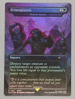 MTG x FINAL FANTASY SECRET LAIR - PRIMOGENESIS #7001 RAINBOW FOIL - Image 1
