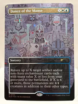 Dance of the Manse (Galaxy Foil) Secret Lair Drop Foil Original Drop - Image 1