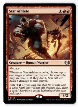 Star Athlete 29 Commander: Duskmourn: House of Horror NM - Image 1