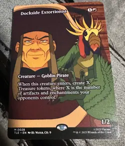 Dockside Extortionist X1 BORDERLESS-NM/M-Avatar: The Last Airbender: Eternal - Image 1