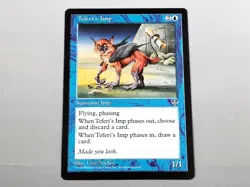 MTG - MIRAGE (BB/'96) - TEFERI'S IMP - TEFERIS BOLD / RARE / NEVER PLAYED / NM - Image 1