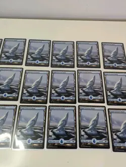 MTG Snow-Covered Island Bundle X20 Basic Snow Land Magic the Gathering Excellent - Image 3