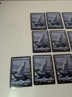 MTG Snow-Covered Island Bundle X20 Basic Snow Land Magic the Gathering Excellent - Image 5