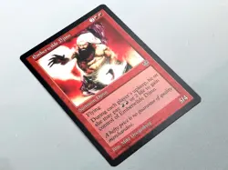 MTG - MIRAGE (BB/'96) - EMBERWILDE DJINN - BLUTROTER DSCHINN / RARE/NEVER PL./NM - Image 3