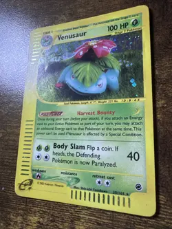 Pokemon TCG Venusaur Expedition Base Set 30/165 Regular Holo Rare - Image 3