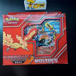 Pokemon Legendary Battle Deck Collection Moltress Sealed EX Box Plasma Storm - Image 1