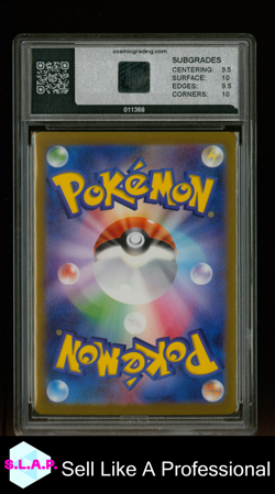 CHARIZARD EX POKEMON 125/108 2023 RULER OF THE BLCK FLAME HOLO JAPANISCH CGS 9,5 - Image 2