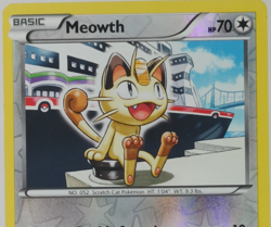 Meowth - BW Next Destinies - 80/99 - singles - Pokemon TCG - Reverse Holo - Image 1