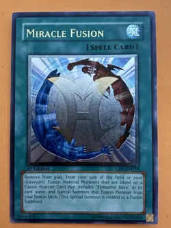 Miracle Fusion CRV-EN039 Ultimate Rare 1st Edition VLP+ *Ding On Front & Back - Image 1