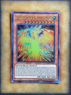 Yugioh The Winged Dragon of Ra - Immortal Phoenix DUPO-EN046 Ultra Rare NM - Image 1