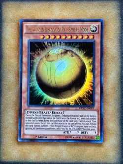 Yugioh The Winged Dragon of Ra - Sphere Mode DPBC-EN001 Ultra Rare 1st Ed NM - Image 1