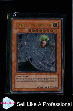 EINBILDUNGSHERRSCHER YU-GI-OH CDIP -DE024 1996 CYBERDARK IMPACT ULTIMATE RARE DE - Image 1