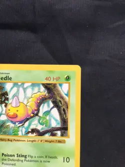 Pokemon Cards: Base Set 1st Edition Common: Weedle 69/102 - Image 3