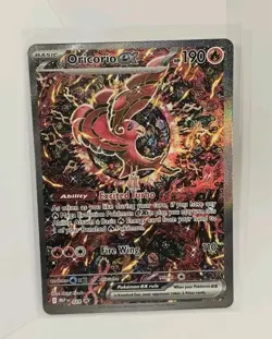 X1 Pokemon Card Black Star Promo Oricorio Ex 024 from Mega Charizard UPC English - Image 1