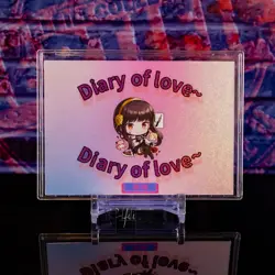 Shenhe Genshin Impact Waifu Card Goddess Diary Blind Premium SP Glitter Foil - Image 2