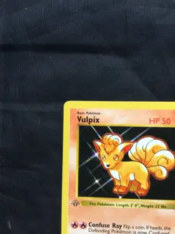Pokemon Cards: Base Set 1st Edition Common: Vulpix 68/102 - Image 2