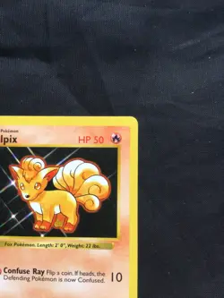 Pokemon Cards: Base Set 1st Edition Common: Vulpix 68/102 - Image 3