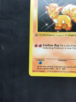Pokemon Cards: Base Set 1st Edition Common: Vulpix 68/102 - Image 5