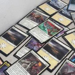 MTG magic the gathering Bundle 55 common/uncommon cards Joblot used 2023 cards - Image 1